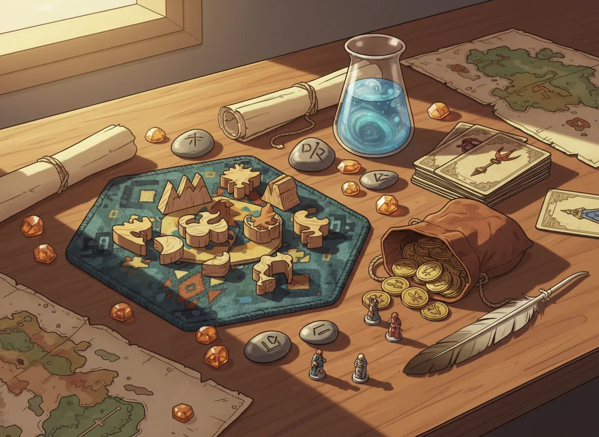 AI-generated illustration of a game